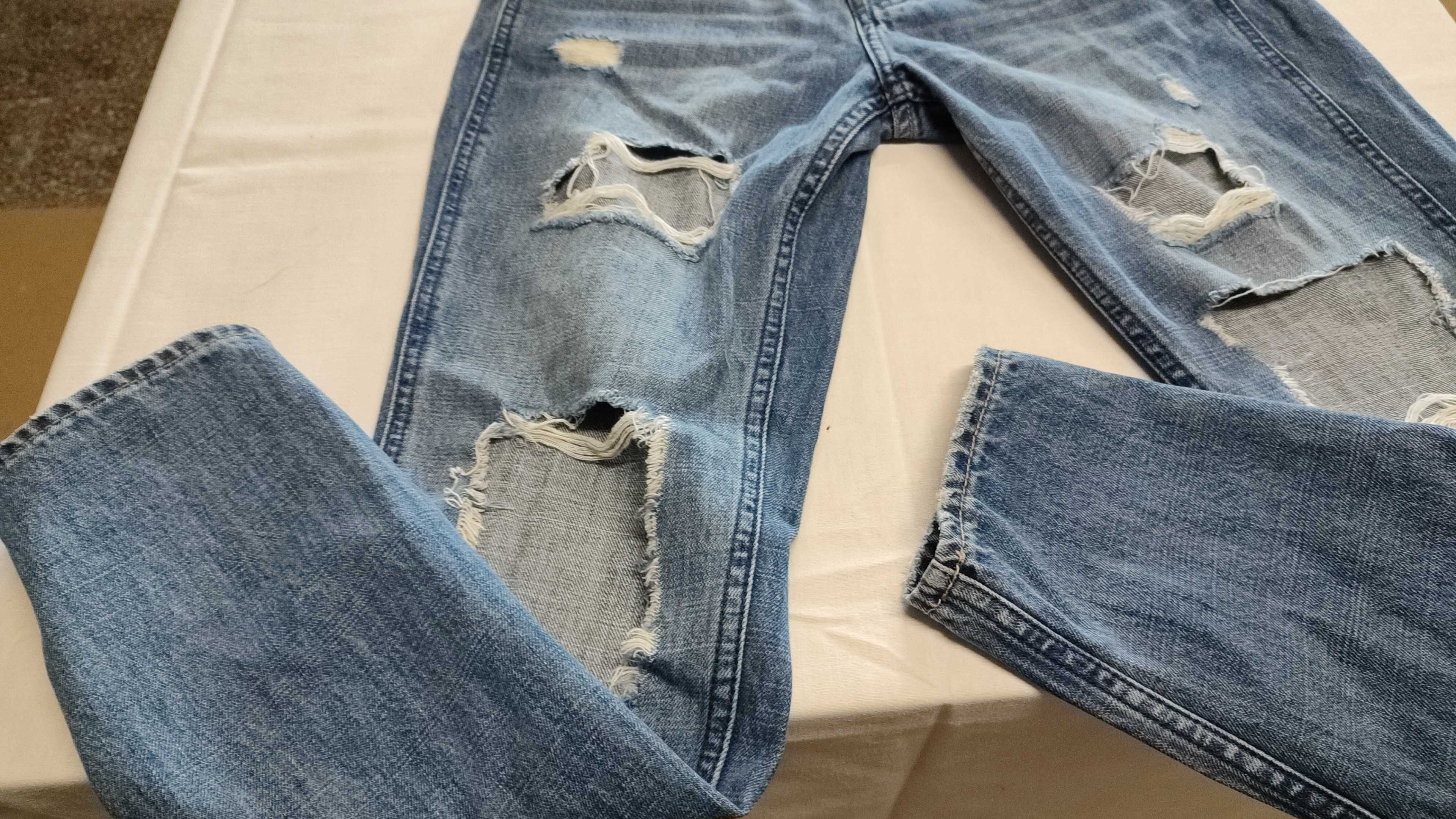 Spodnie jeansy Hollister r.25