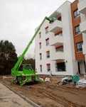 Usługi ładowarką teleskopową obrotową 16m i  6m merlo