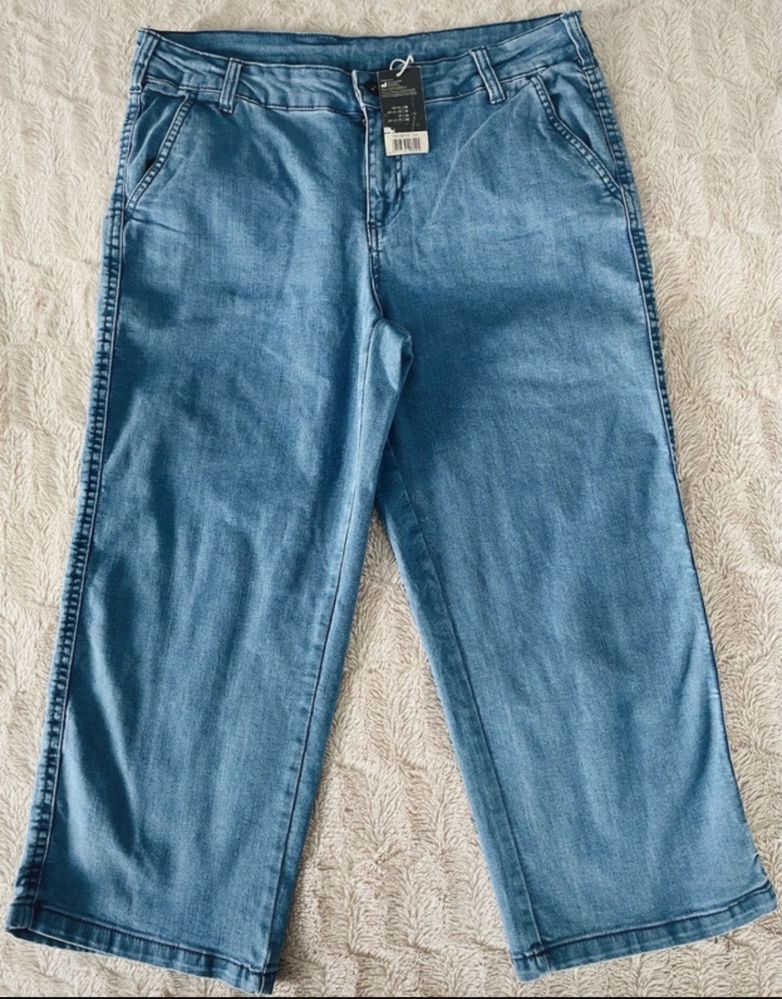 Spodnie Jeansy damskie 7/8 Esmara 38