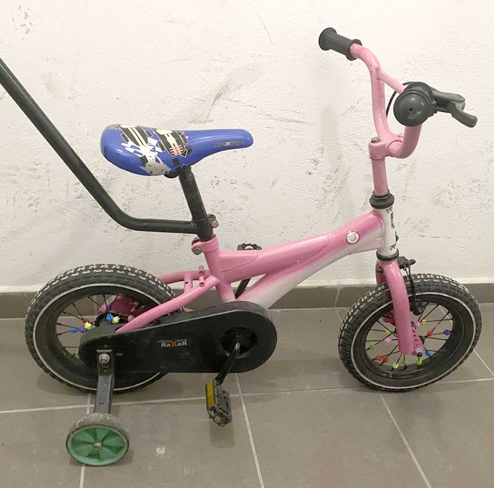 Rowerek różowy 14 cali