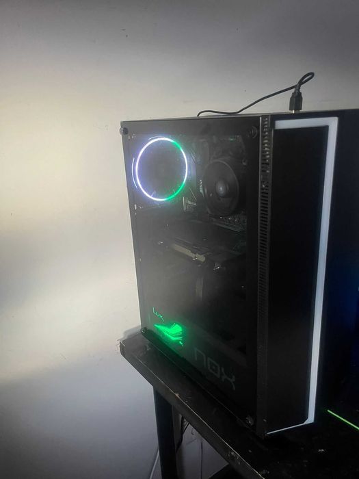 PC Gamer Ryzen 5 + RX 7600 + Cadeira ThunderX3 EC3 Air – Pack Completo