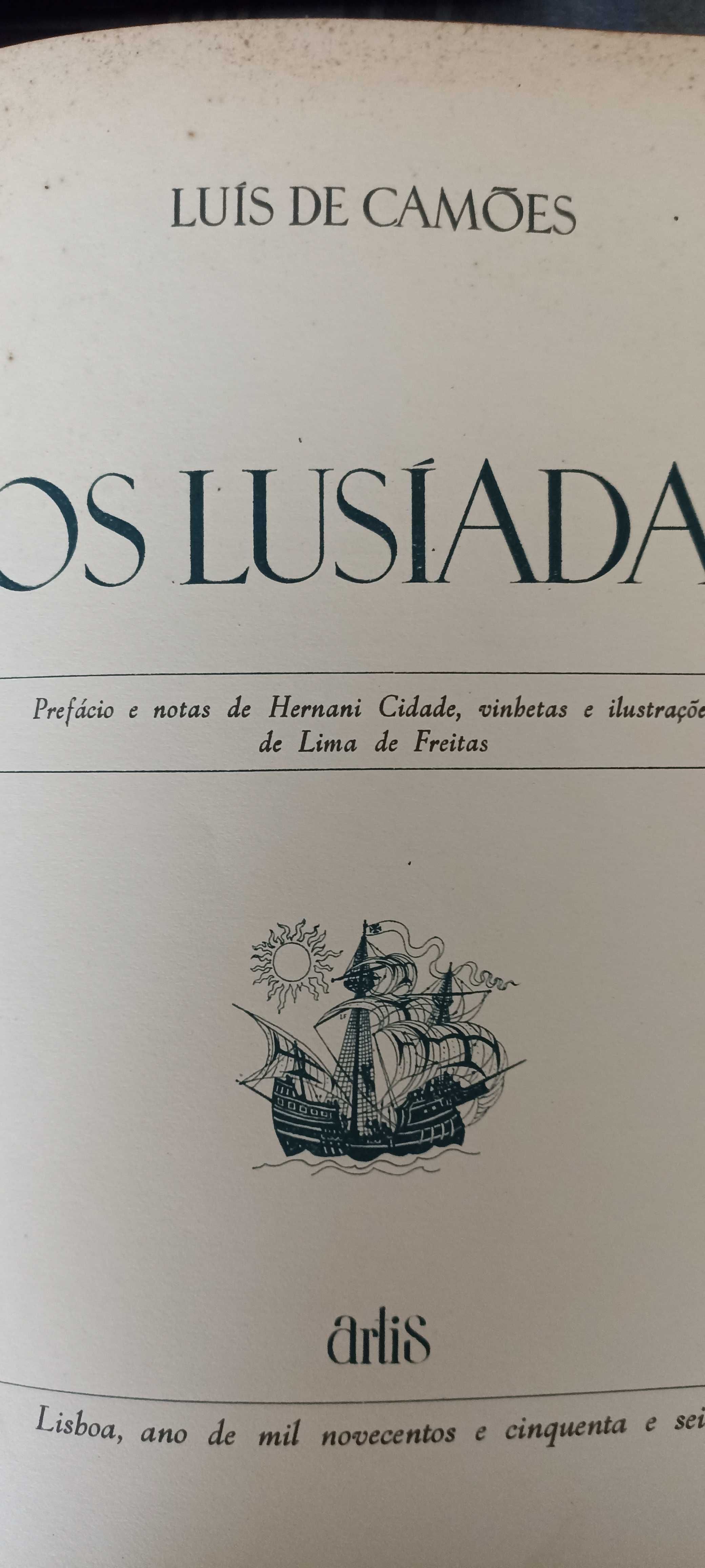 Os Lusíadas edição 1956 editora Artis
