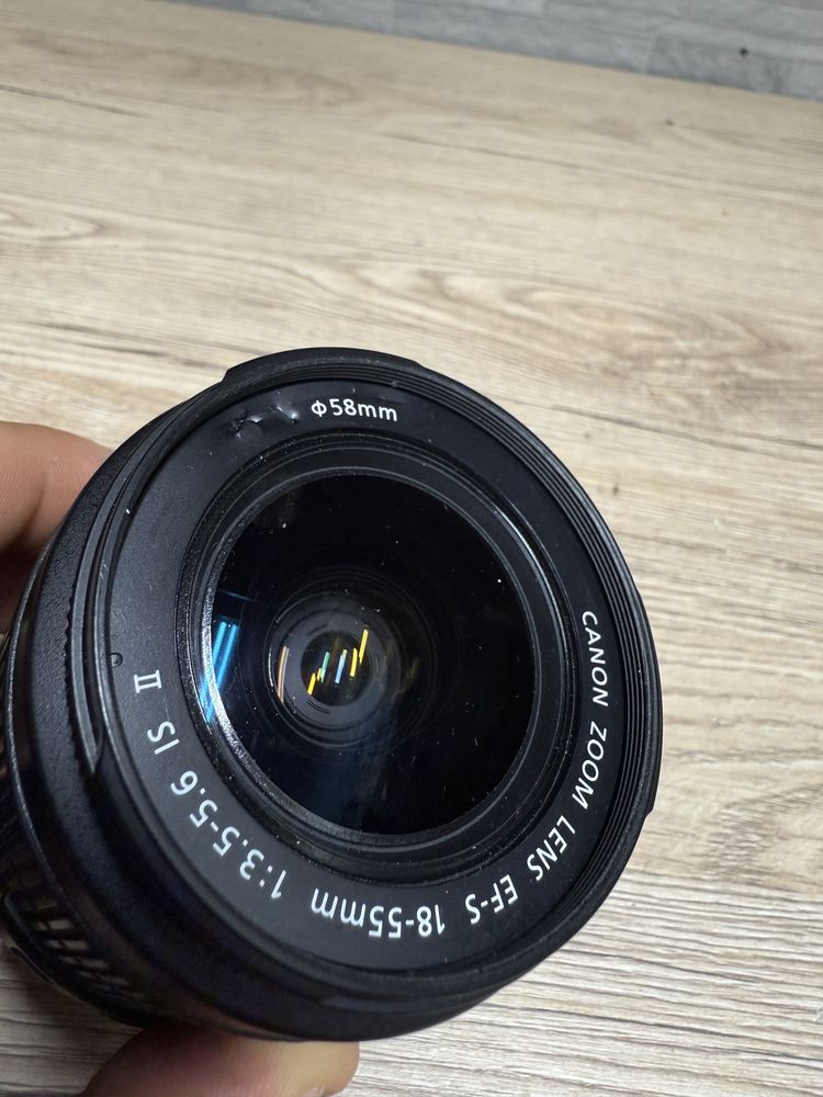 Об’єктив Canon EF‑S 18‑55 мм f/3.5‑5.6 IS II