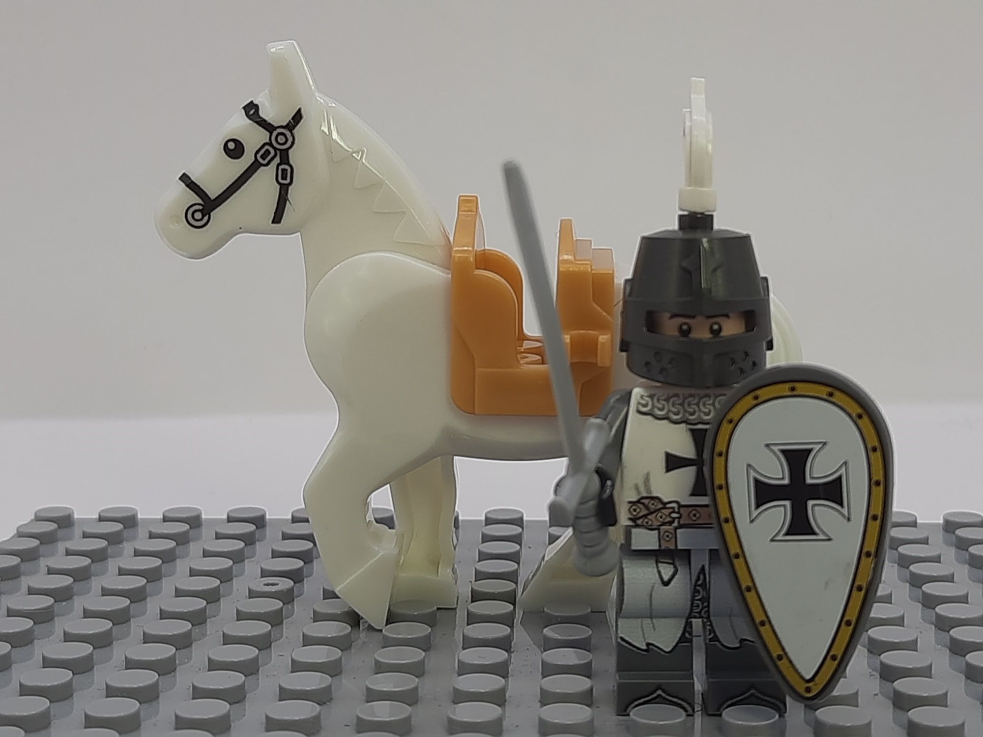 Lego Castle Krzyżacy Rycerz Teutonic Knights kompatybilne z Lego