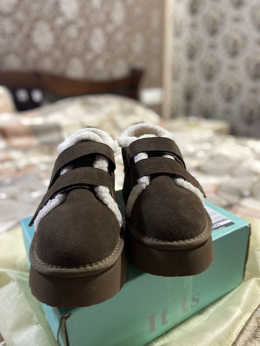 Зимові ботинки замшеві Тедді