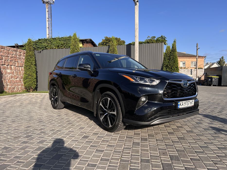 Toyota Highlander Hybrid 2021 | Офіційний |Чорний 47 пробіг. 1 власник