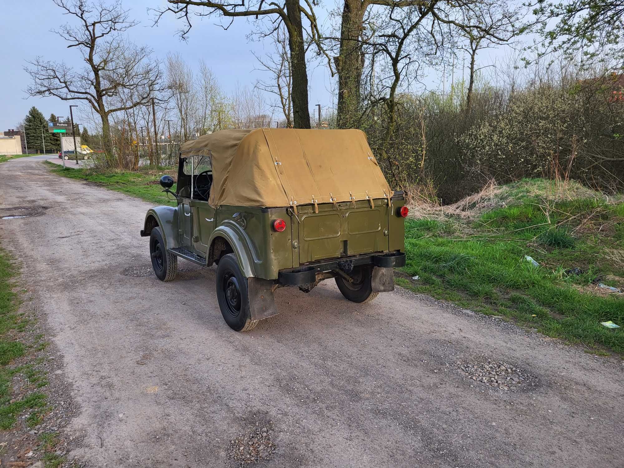 GAZ 69 UAZ gazik komandorka części czapajew