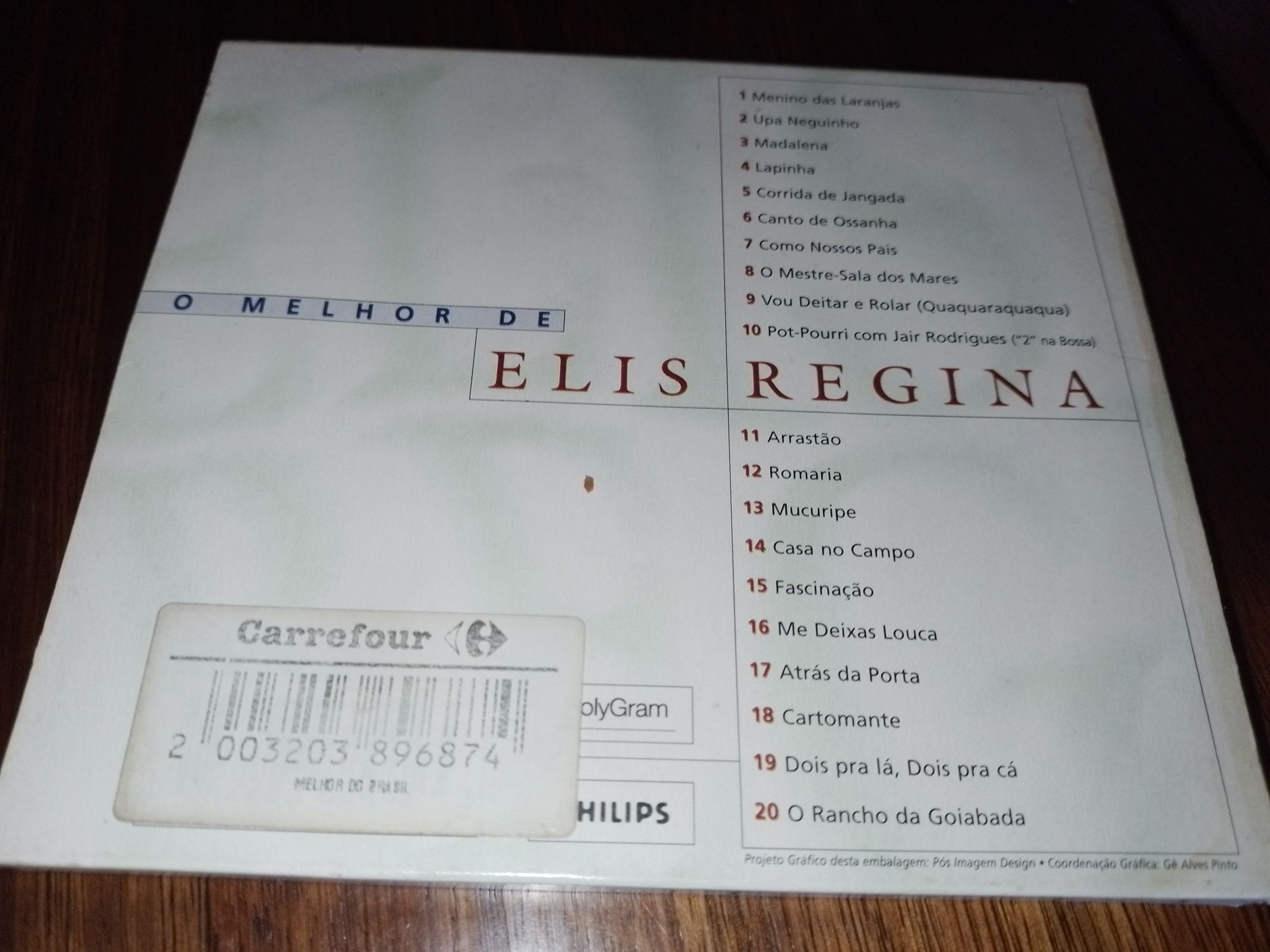 Vendo CD Histórico DE ELIS REGINA, a diva da MPB Brasileira