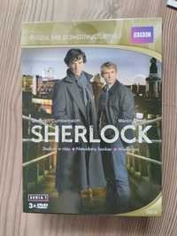 Komplet filmów DVD Sherlock seria 1