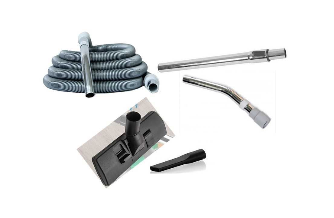 Kit de aspiração central doméstica (5 peças)