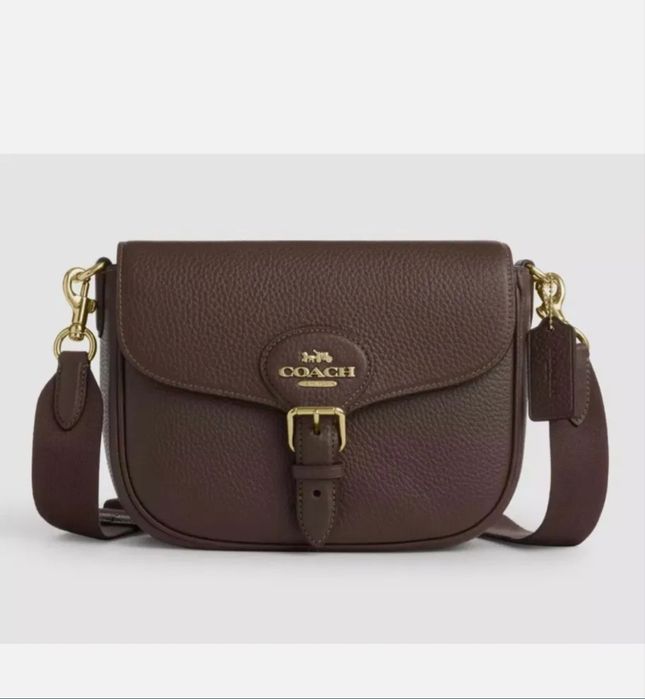 Сумка жіноча Coach Amelia Saddle Bag Оригінал
