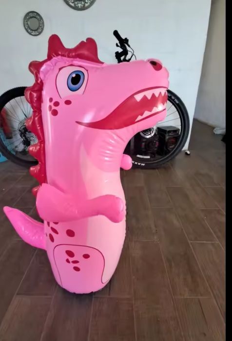 Боксерська груша для дітей 90 см / Неваляшка / Швидкий відскок 3-6 рок