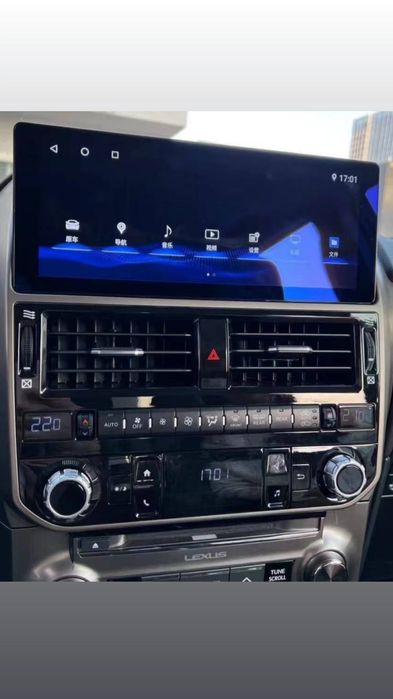 Рестайлинг,мультимедиа,магнитола Lexus GX