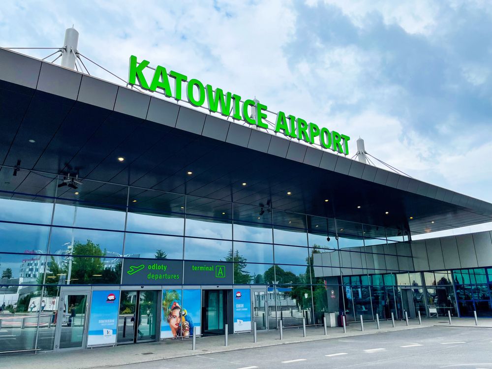 Airport Van Bus Lotnisko Transport Katowice Pyrzowice Kraków Balice