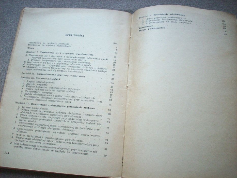 Obciążalność transformatorów energetycznych, L.M. Sznicer, 1956.