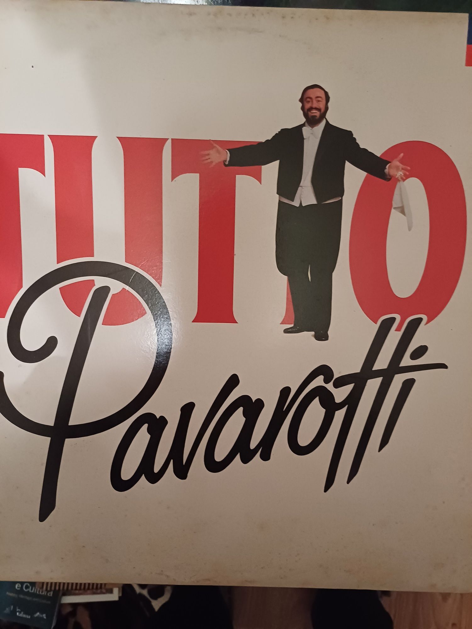 Album duplo de pavarotti