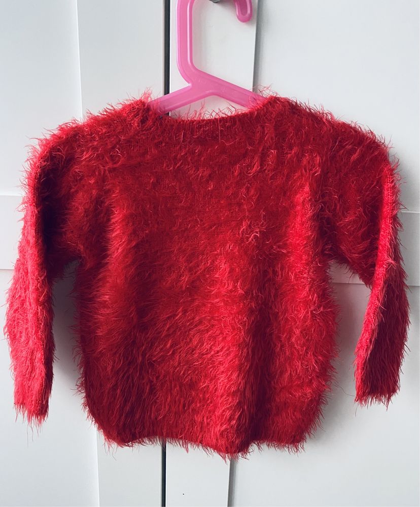 Sweter świąteczny PEPCO roz. 80cm stan IDEALNY