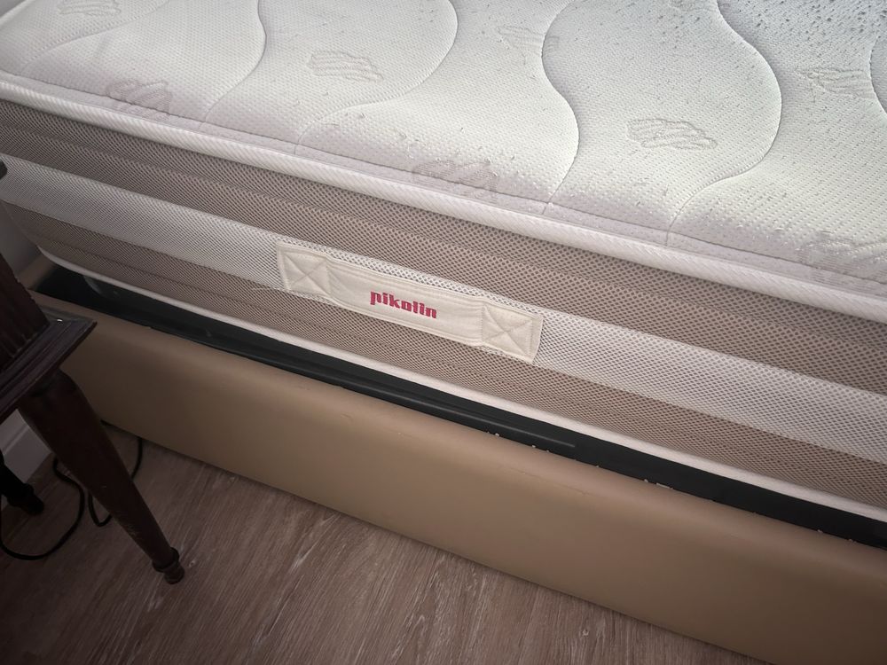 Cama Somier com arrumaçao