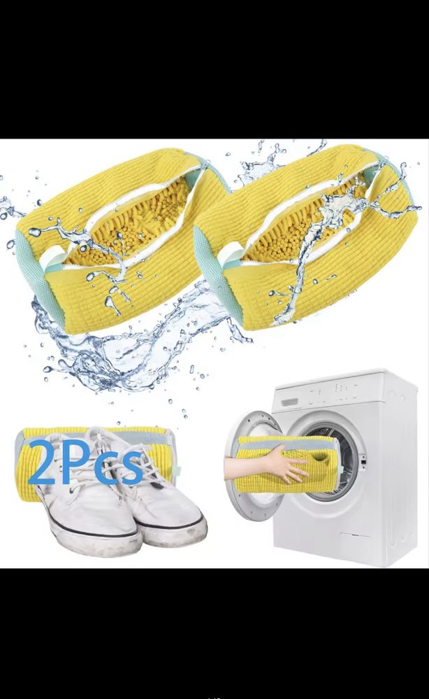 Worek do prania butów / obuwia w pralce [zestaw 2 worki]