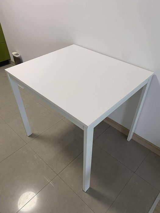 Okazja!!! Mały rozkładany stół do jadalni + 2 krzesła + taboret