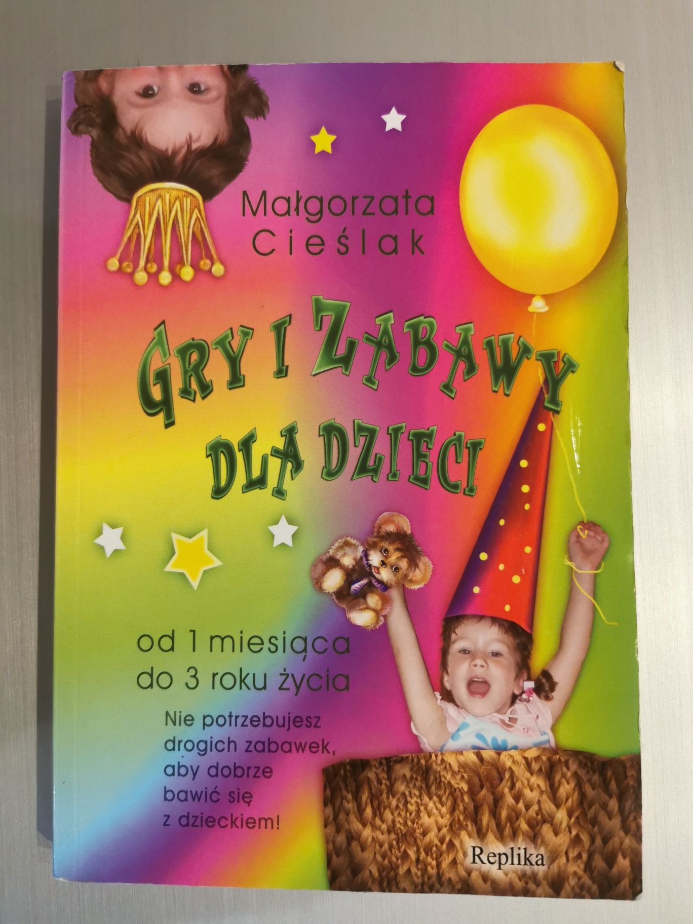 Poradnik książka Gry i zabawy dla dzieci Małgorzata Cieślak