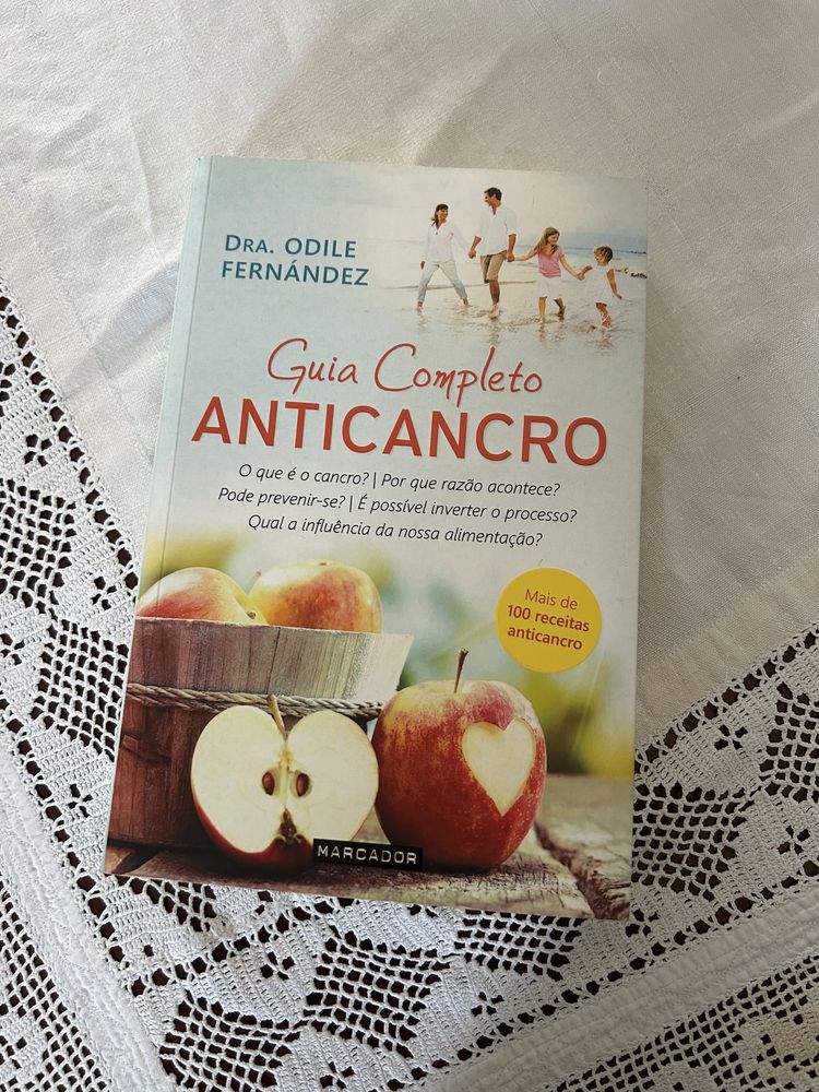 Livro “Guia Completo Anticancro” da Dra. Odile Fernandez