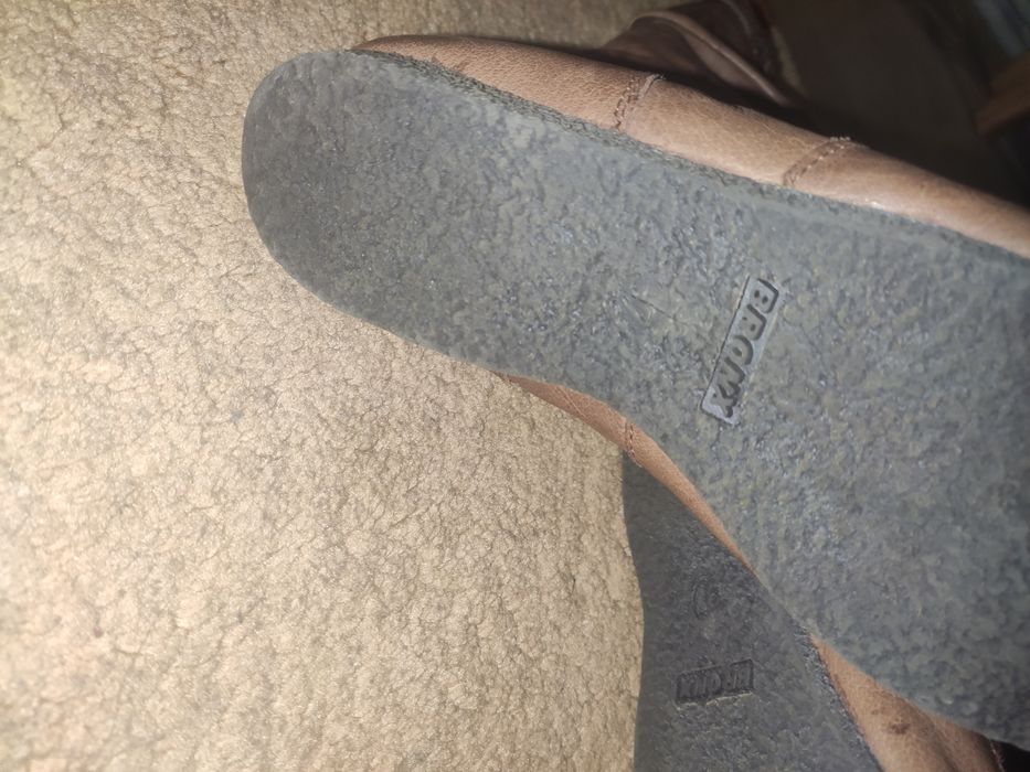 Зимние кожаные сапоги