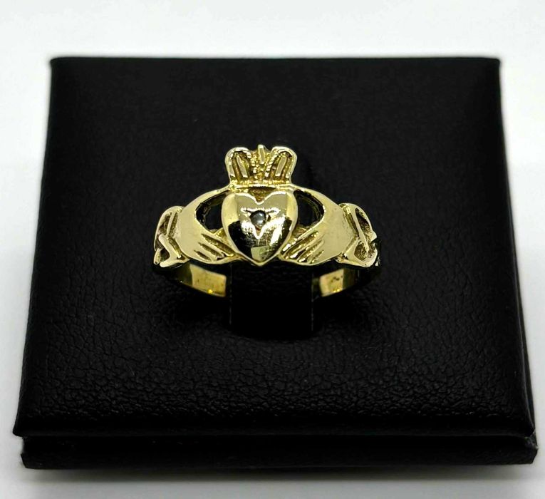 Złoty Pierścionek z Diamentem pr. 333 2,71g R12