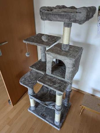 Drapak dla kota legowisko domek budka wieża hamak 143CM