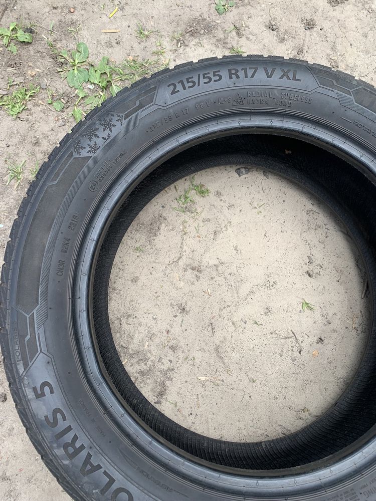 Резина 215/55 r17 Barum polaris 5