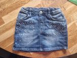 Spódnica spódniczka 122 hm jeans