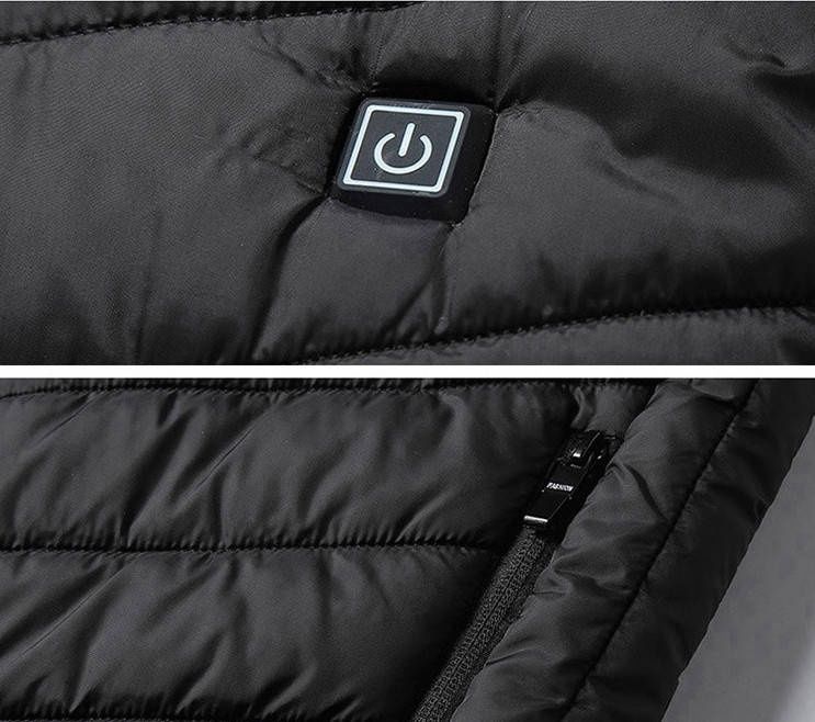 Жилетка с подогревом USB порт жилет зігрівающий унисекс від PoverBank