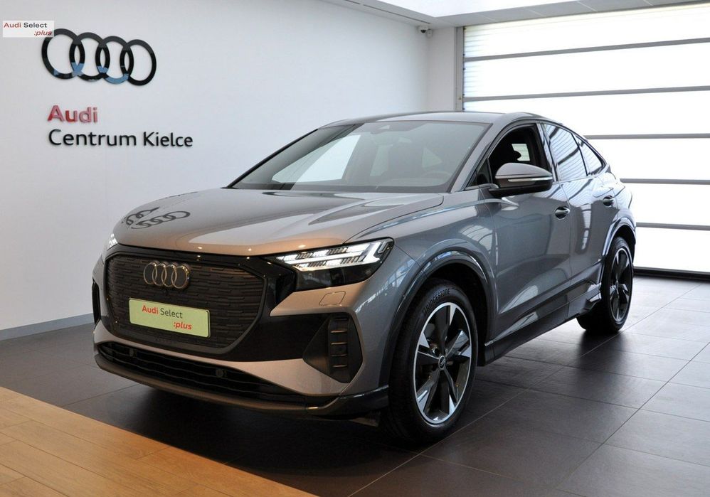 Audi Q4 Sportback e-tron 35 e-tron 170KM Virtual Matrix Kamera TempomatACC Ładowarka FVat