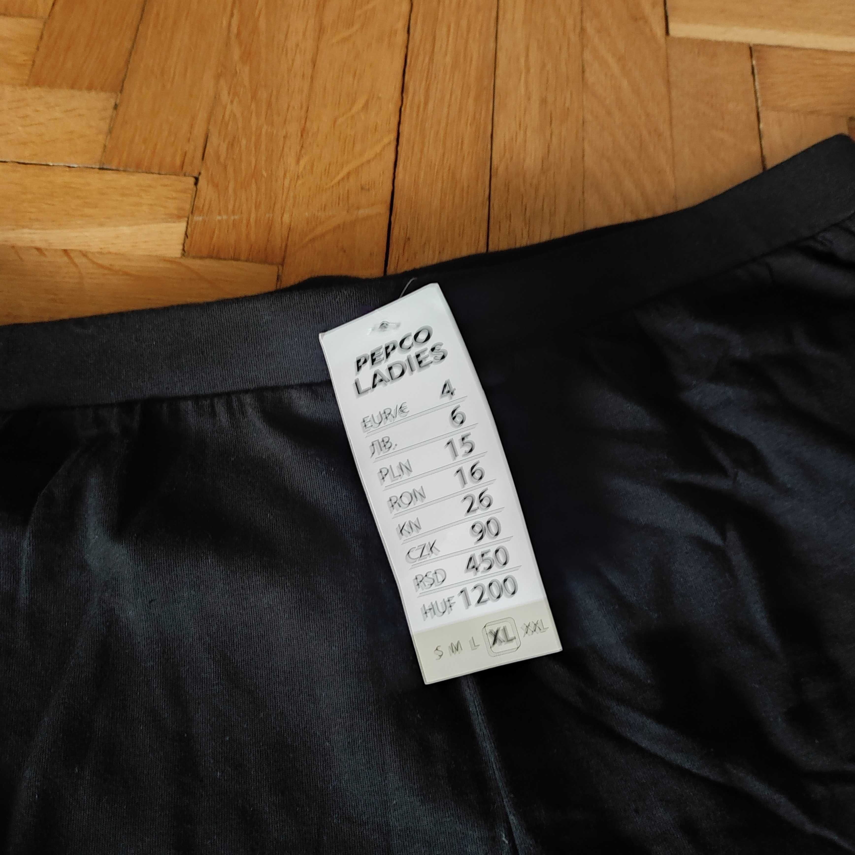 Czarne legginsy pepco xl