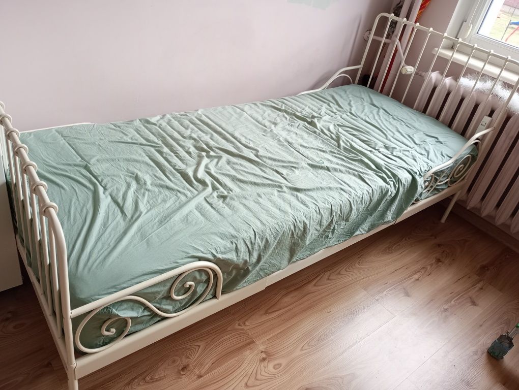 Łóżko rosnące IKEA Minnen 80x200 białe
