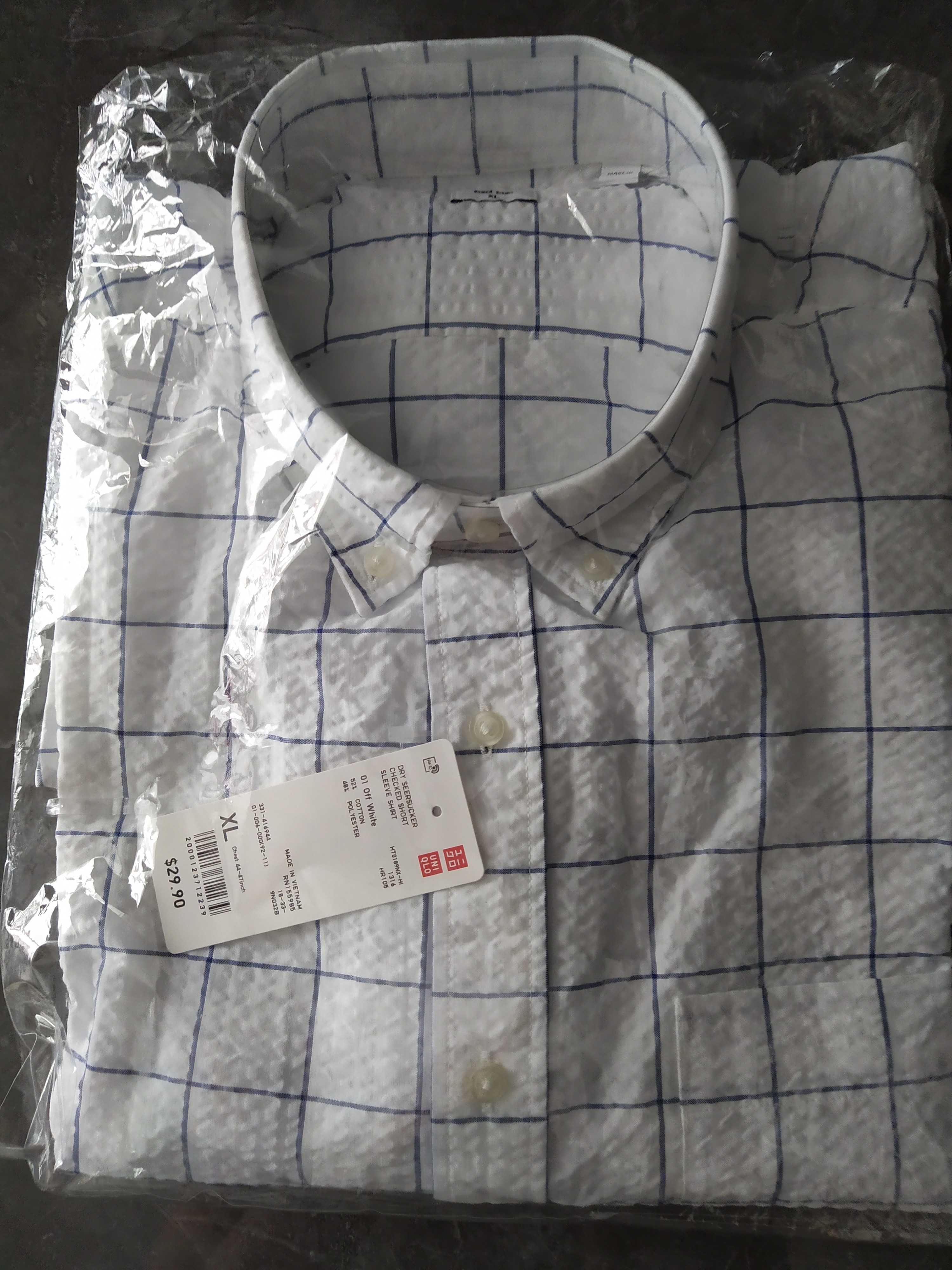 чоловіча сорочка Uniqlo (рубашка)