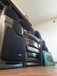 Aparelhagem Grunding completa - 5 colunas 350w total