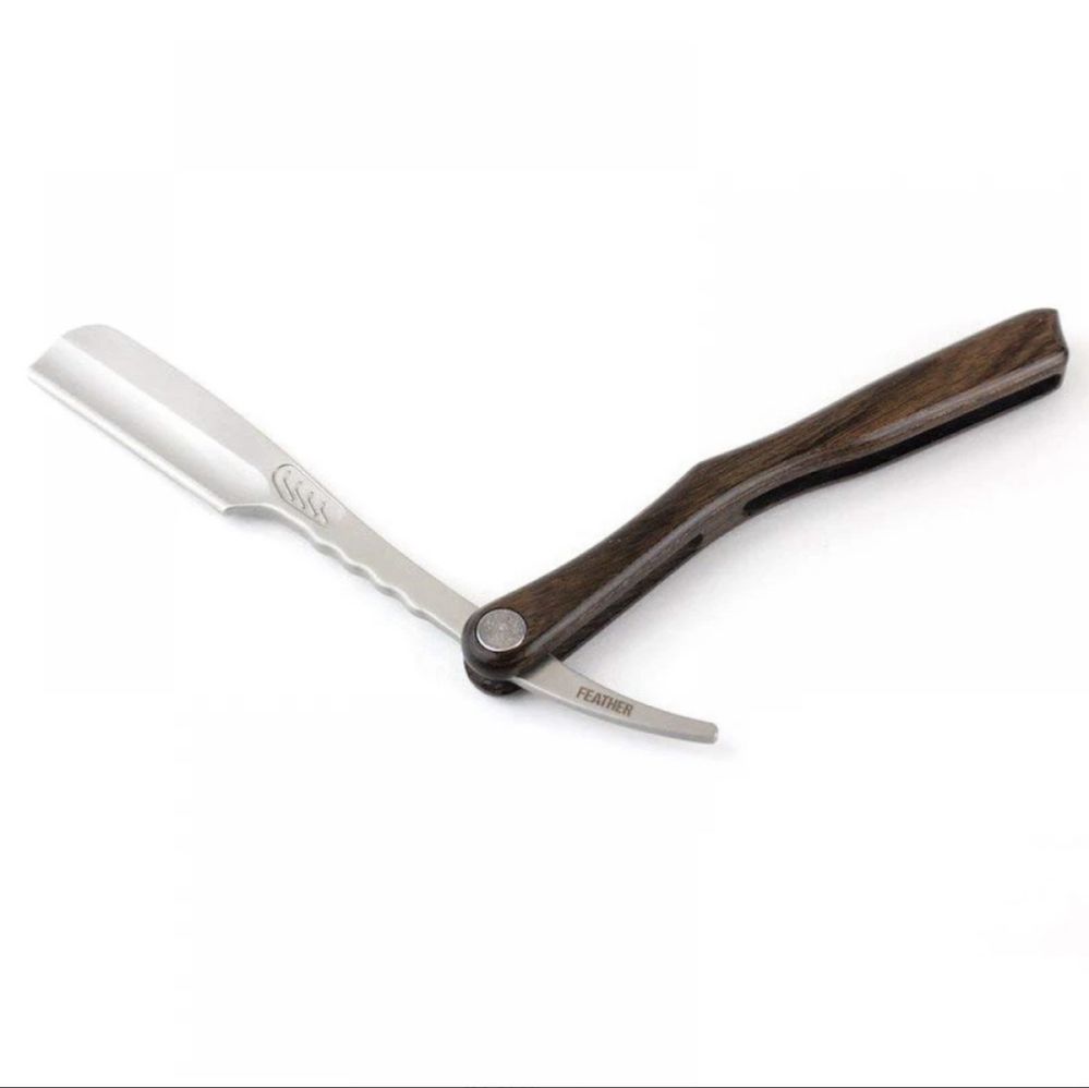Небезпечна бритва шавет Feather Artist Club SCOTCH WOOD SS ACS-RSW