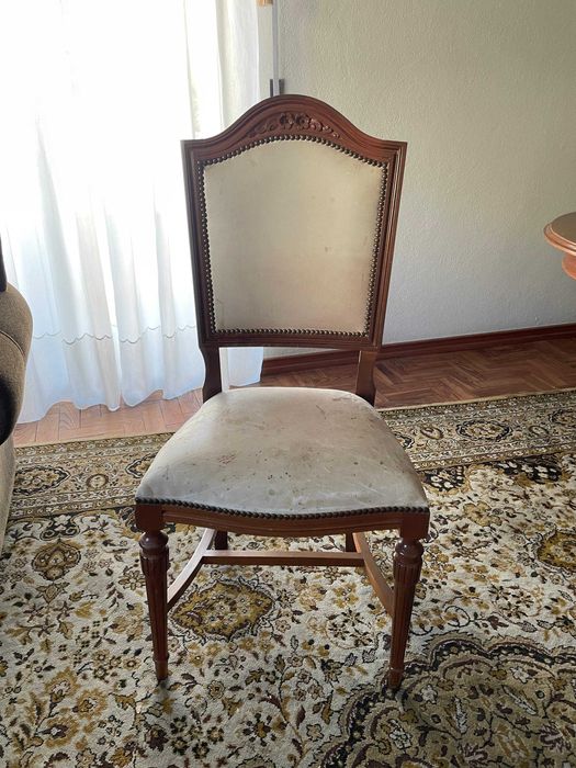 Conjunto de Sala em Madeira Anos 90