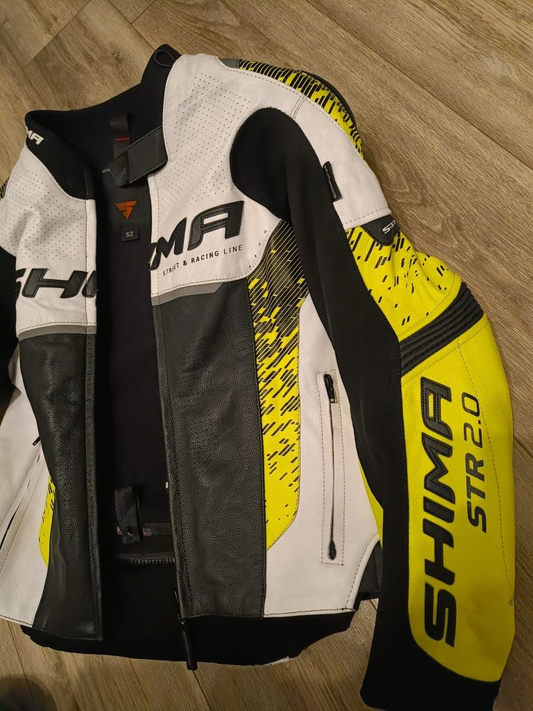Zestaw SHIMA STR 2.0 fluo spodnie i kurtka