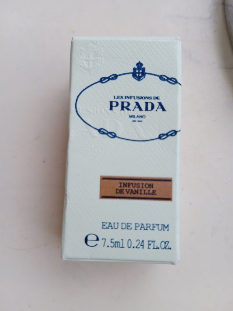 Perfumy waniliowe Prada Infusion de Vanille 7,5 ml EDP miniatura