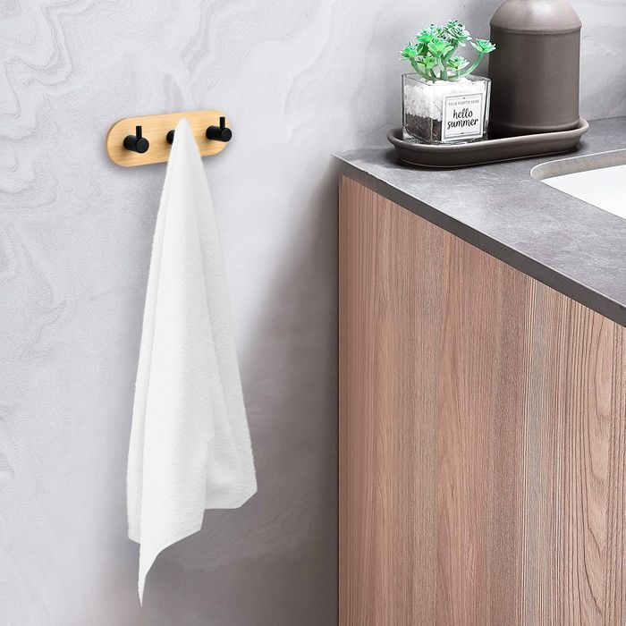 Wieszak loftowy ścienny Kendar potrójny