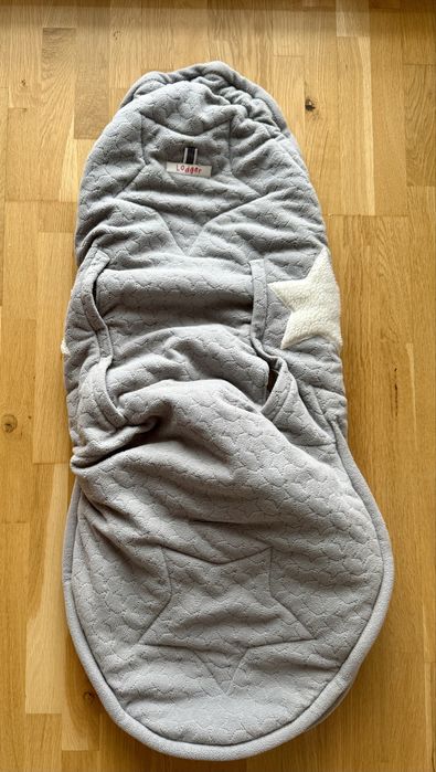 Lodger Bunker dwuwarstwowy polarowy śpiworek do wózka na sanki