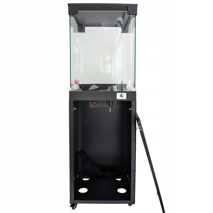 Ogrzewacz Tarasowy Gazowy Kominek Lava Rocks 8kW Czarny