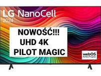 NOWOŚĆ Telewizor LED LG 50NANO82T6B 4K UHD Smart Pilot Magic