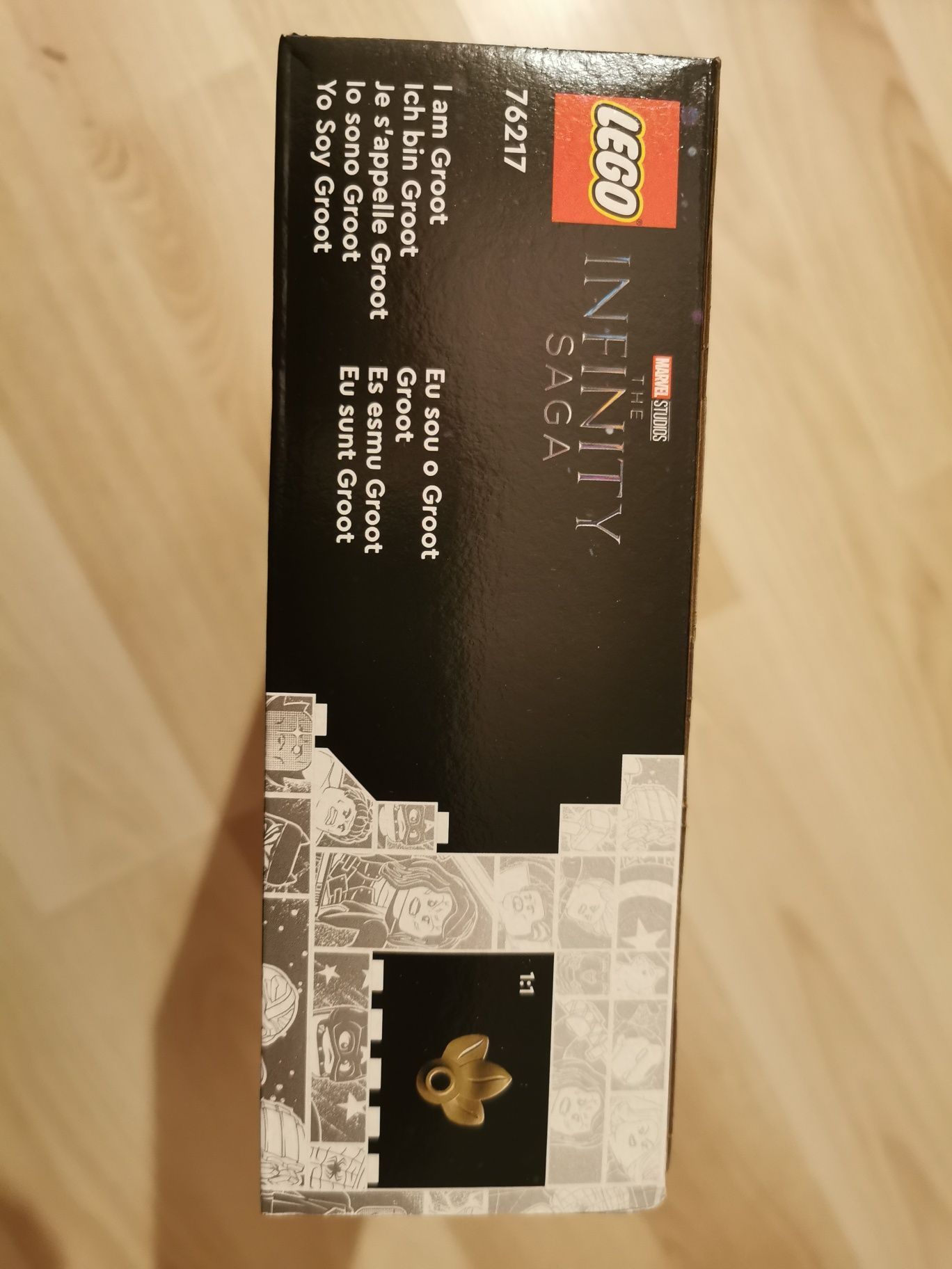 Nowe LEGO Infinity Saga 76217 Ja jestem Groot nowy
