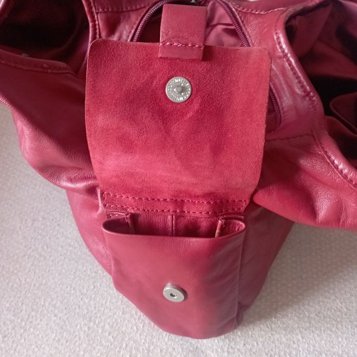 Mala , em pele, Coccinelle.