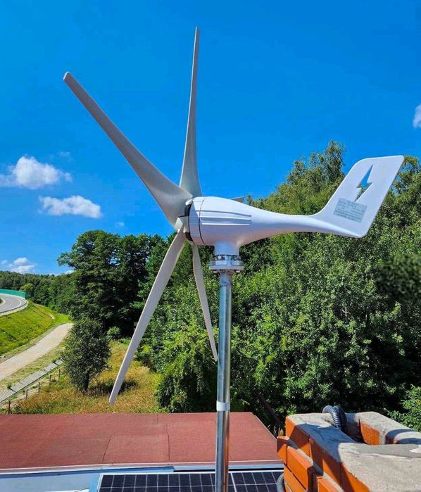 Turbina wiatrowa 6KW+ magazyn Deye 5KWH + fotowoltaika 1,8KW