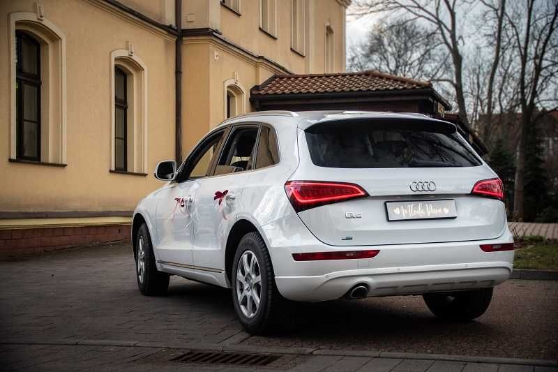 Auto Na Wesele - Białe Audi Q5