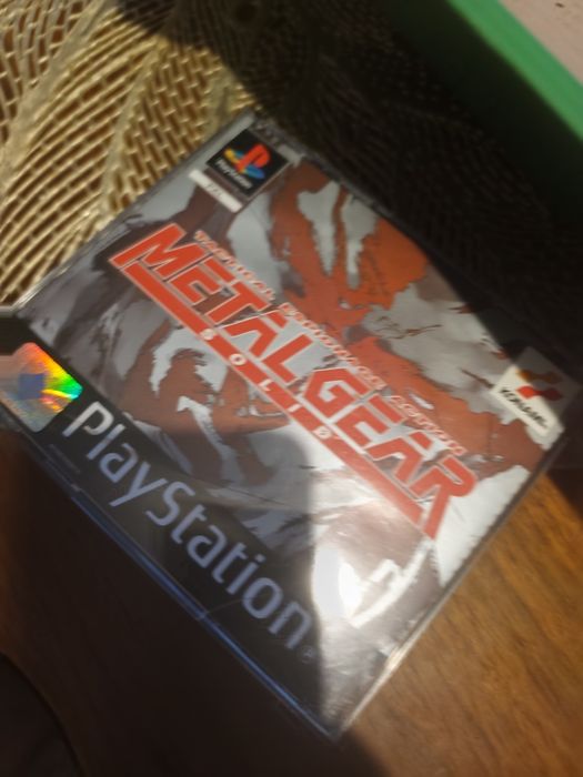 Gra metal gear solid ps1 PSX PlayStation